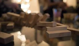Jenga destroyed 