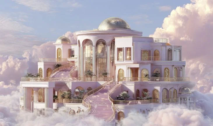 barbie mansion in the sky 